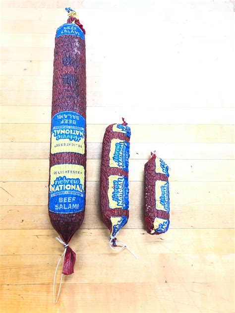 Hebrew National Kosher HARD Salami - Gold's Delicatessen