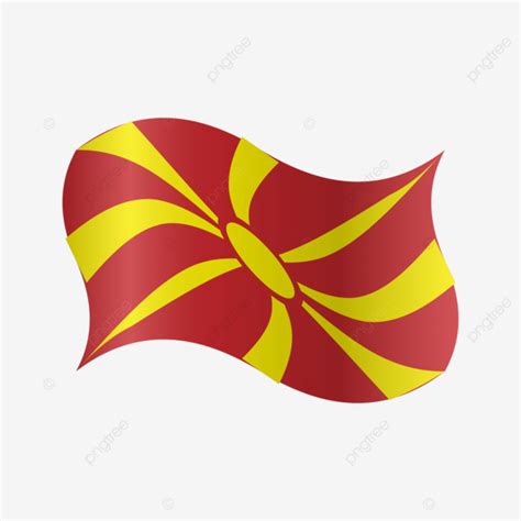 North Macedonia Flag, North, Macedonia, North Macedonia PNG and Vector with Transparent ...