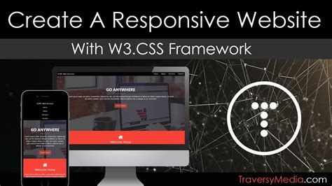 Create a Responsive Website With the W3 CSS Framework - YouTube