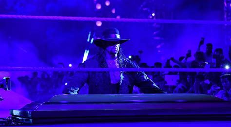 WWE legend Undertaker napped in a COFFIN backstage after heavy night ...