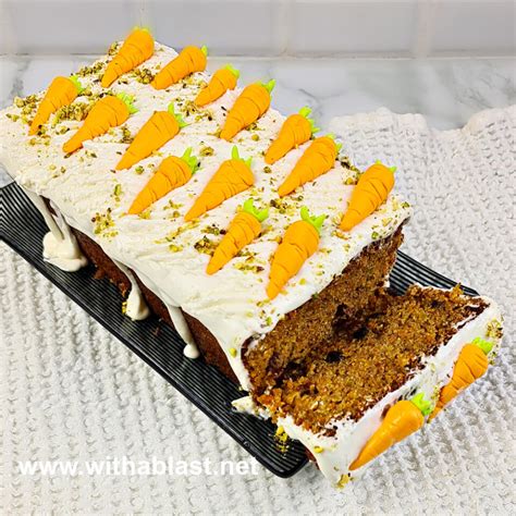 Carrot Cake Loaf | With A Blast