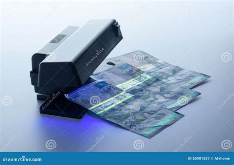 Security Features on Banknote in UV Light Protection Stock Image - Image of paper, paying: 55981537