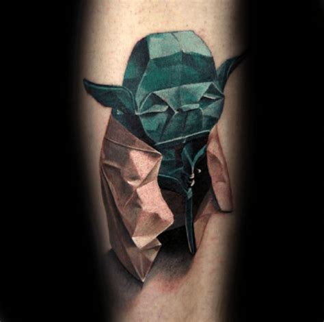 60 Yoda Tattoo Designs For Men - Jedi Master Ink Ideas | Tattoo designs ...