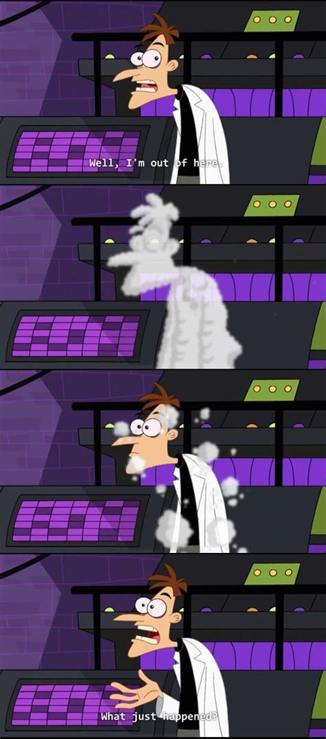 Dr. Heinz Doofenshmirtz | Disney funny, Phineas and ferb memes, Phineas and ferb