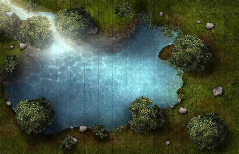 Mystical Pond : r/battlemaps