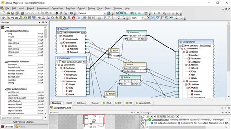 XML Mapping | Altova