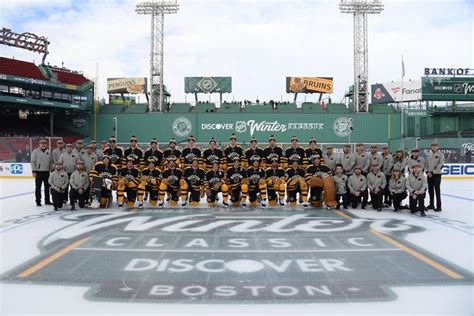 2023 Boston Bruins roster for the Winter Classic at Fenway Park in 2023 ...