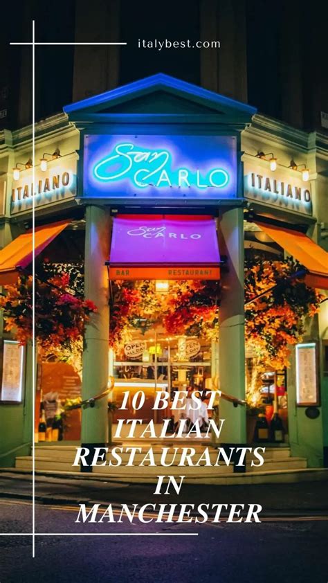 10 Best Italian Restaurants in Manchester - Italian Restaurant Manchester