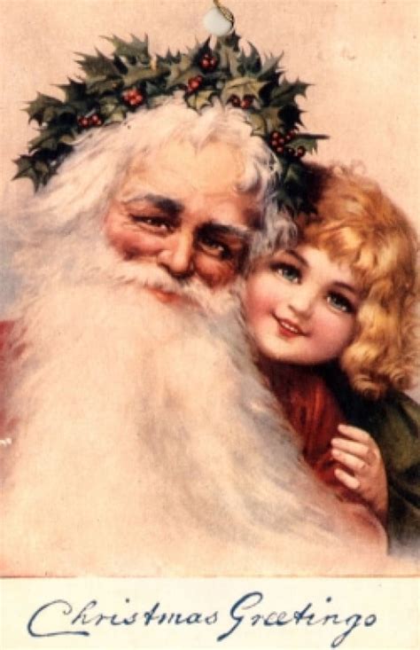 Vintage Santa Postcards | hubpages