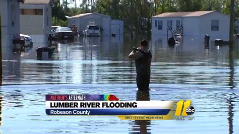 Rescues underway as hundreds stranded by flooding in Lumberton - ABC11 ...