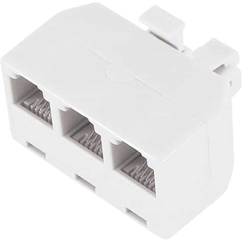 Power Gear 3-Way Phone Line Splitter - White 76160 - The Home Depot