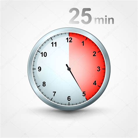 Timer 25 minutes — Stock Vector #11748877