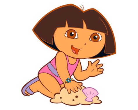 Cartoon Characters: Dora The Explorer (PNG)