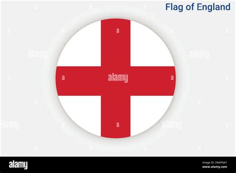 High detailed flag of England. National England flag. Europe. 3D ...