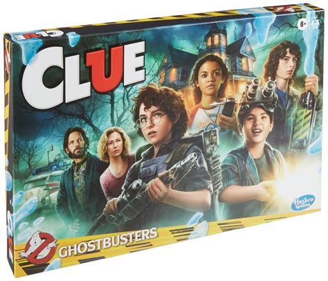 Hasbro gaming clue ghostbusters edition game cooperative board game for kids ages 8 and up ...