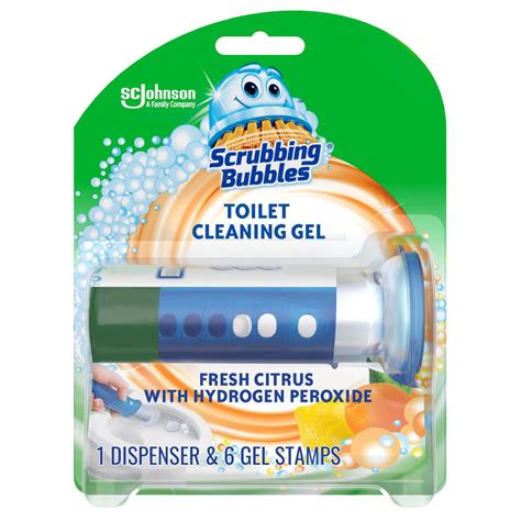 Scrubbing Bubbles Automatic Toilet Bowl Cleaner Gel, Citrus | Walmart ...