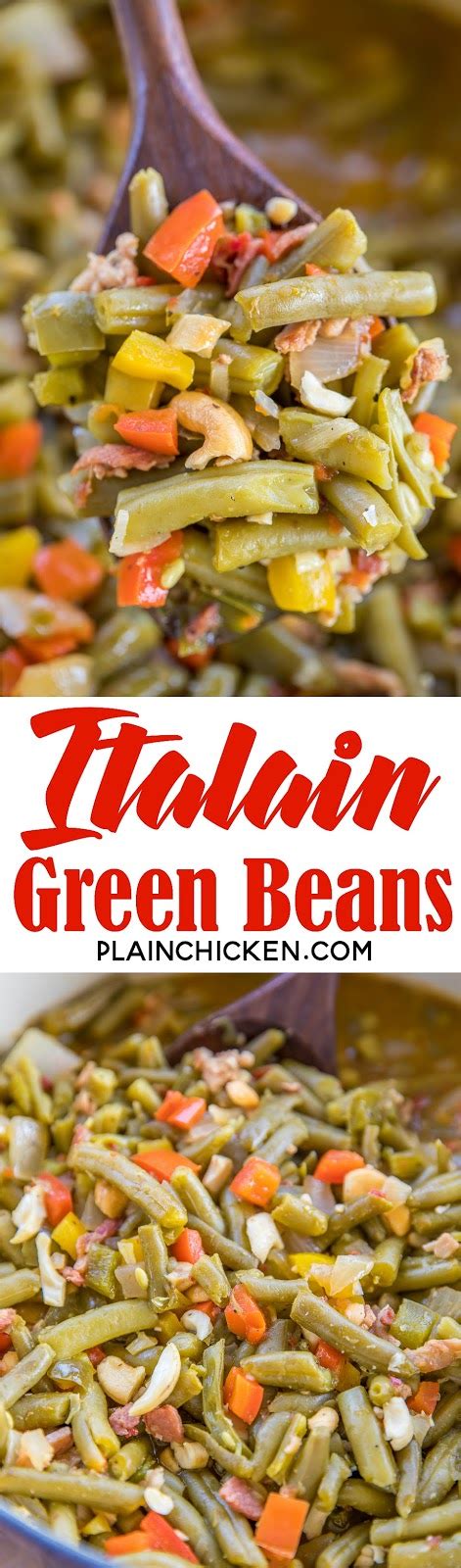 Italian Green Beans | Plain Chicken®