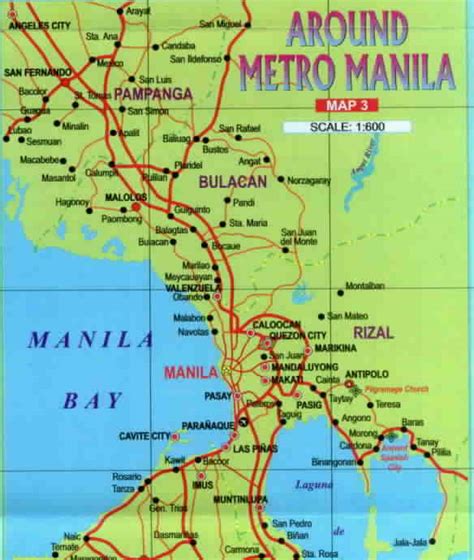 Manila Map - Philippines