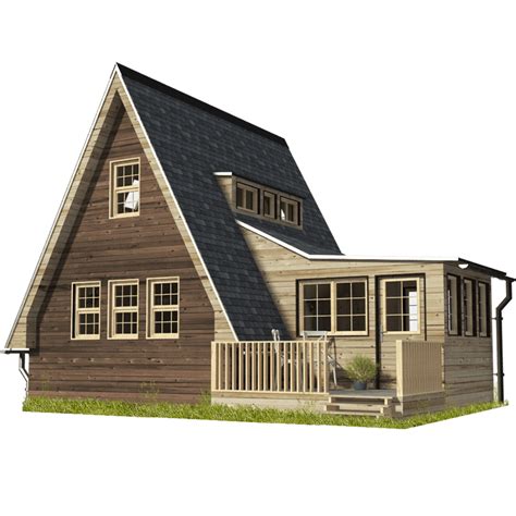 A Frame Cottage Floor Plans - floorplans.click