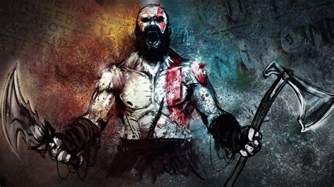 3840x2160 Kratos Art 4K ,HD 4k Wallpapers,Images,Backgrounds,Photos and Pictures