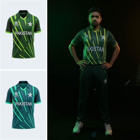 Pakistan have unveiled two new jerseys for the T20 World Cup 2022 ...