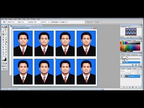 How To Make 4x6 Passport Photo In Photoshop - Oldmymages