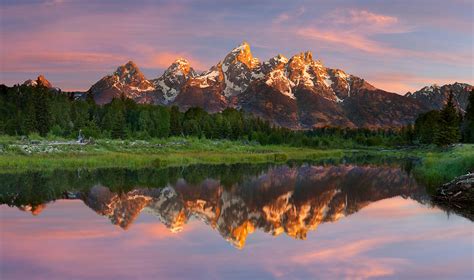 Grand Teton Sunrise Reflections - Lewis Carlyle Photography