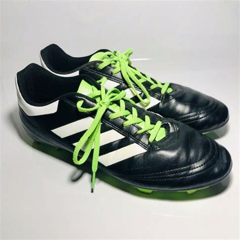 Adidas Soccer Cleats Black White Green Mens Size 12 SGC 753002 03/17 ...