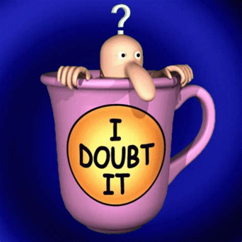 I Doubt It Mug Animated GIF | GIFDB.com