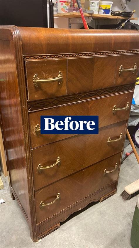 Vintage Dresser Makeover | Furniture makeover diy, Refurbished furniture, Refinishing furniture diy