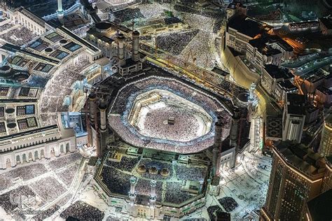 Aerial Photos of Grand Mosque of Mecca