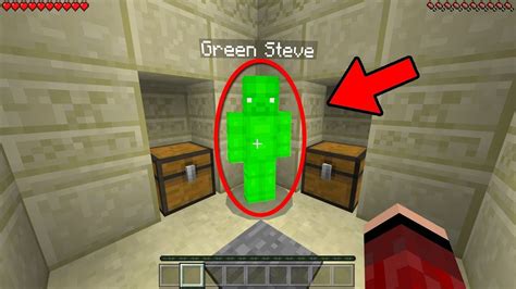 HOW TO FIND GREEN STEVE IN MINECRAFT! (Scary Minecraft Video) - YouTube