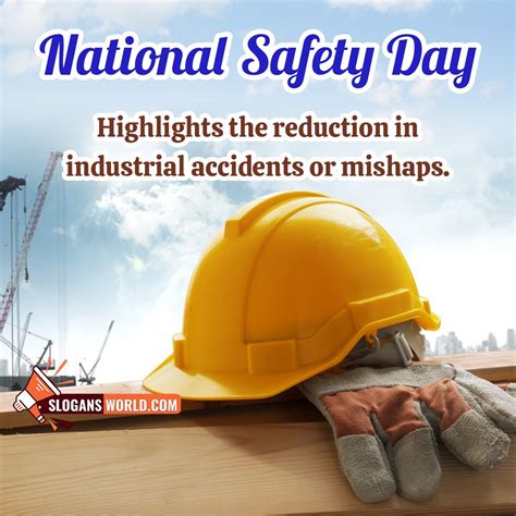 National Safety Day Slogans - Slogans World