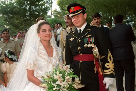 King Abdullah and Rania al Yassin The Bride: Rania al Yassin, who was ...