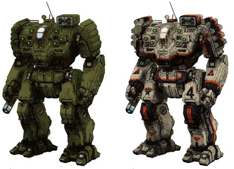 Project Phoenix Battlemaster Hero Mech vs regular variant Robot Concept Art, Environment Concept ...