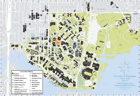 University Of Washington Seattle Campus Map