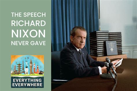 The Speech Richard Nixon Never Gave