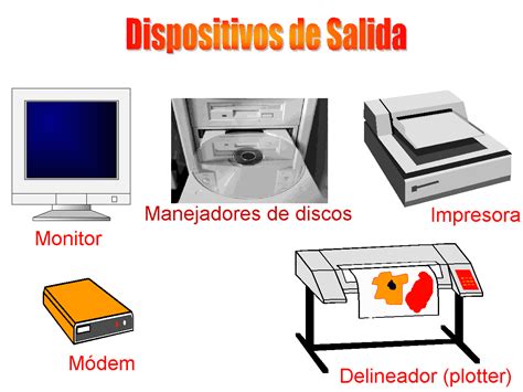 Tecnologías de la información y la comunicación: Dispositivos de salida