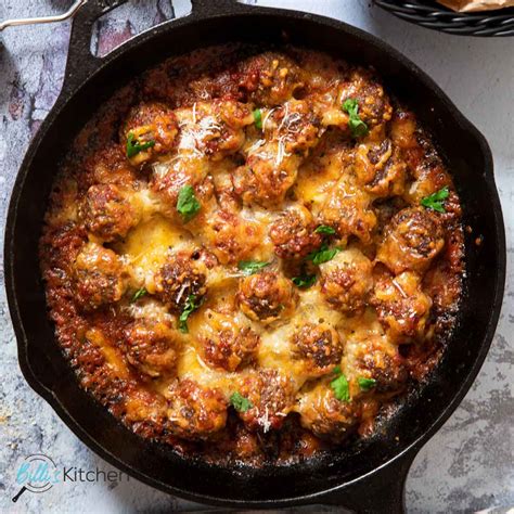 Baked Meatballs in Tomato Sauce | Billi's Kitchen