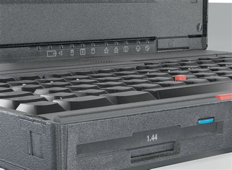 90s Laptop IBM Thinkpad 360CE 3D model rigged | CGTrader