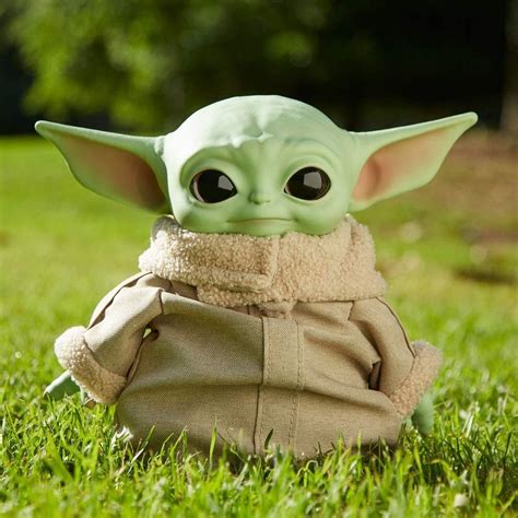 Buy MATTEL Disney Star Wars Baby Yoda the child Mandalorian 11 inch Tall Plush Online at Lowest ...