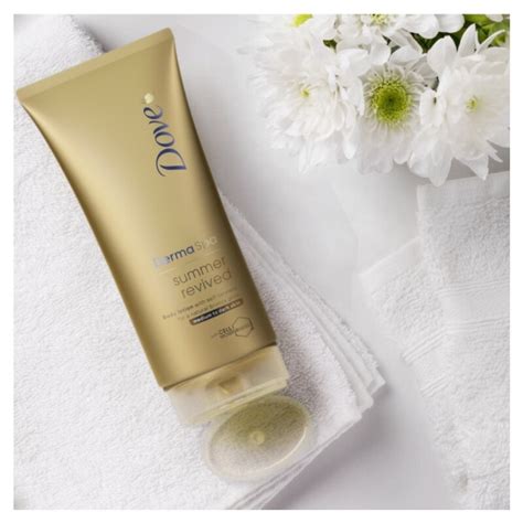 Dove DermaSpa Summer Revived Body Lotion Gradual Self Tan Medium to Dark