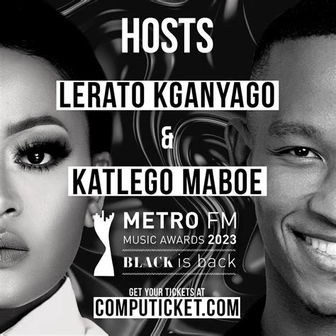 Katlego Maboe to host Metro FM awards 2023 - Harare Live