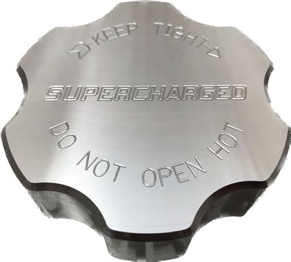 Billet Technology Supercharger Coolant Cap Jeep Grand Cherokee Trackha