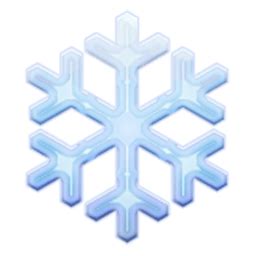 Snowflake | ID#: 8784 | Emoji.co.uk