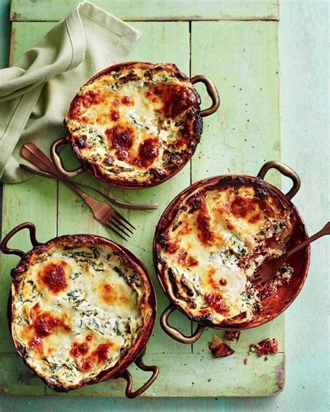 Spinach and ricotta lasagne | delicious. magazine