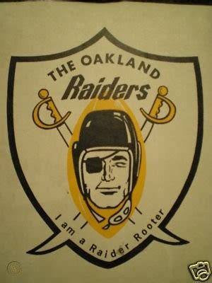 Oakland Raiders 1960 Original Logo Stadium Seat Cushion | #129284891