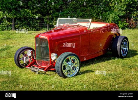 Ford Model B Roadster hot rod Stock Photo - Alamy