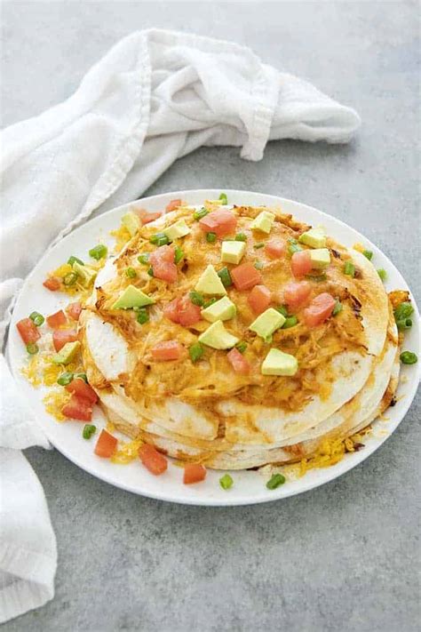 Chicken Enchilada Pie - The Salty Marshmallow