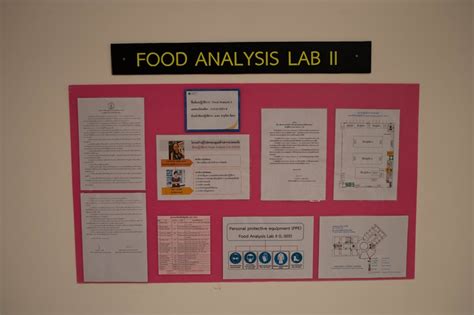 Food analysis Lab – Mahidol University Kanchanaburi Campus